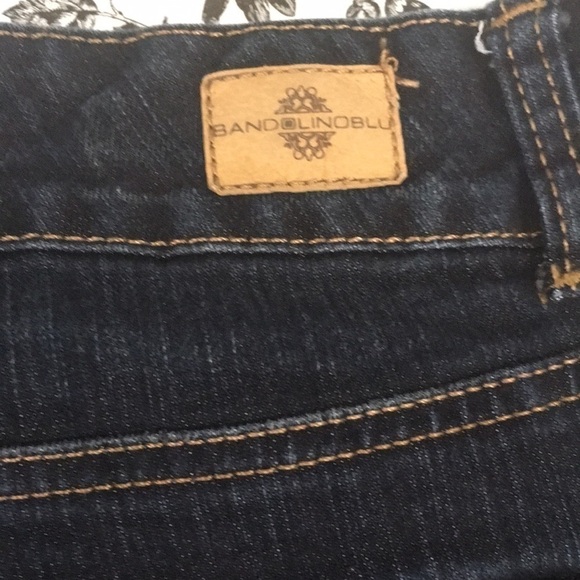 BANDOLINOBLU Dark Stretch Flare Jeans size 16 - Picture 4 of 6